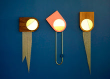 Lampe murale Manitoba - Noyer