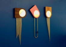 Lampe murale Manitoba - Noyer