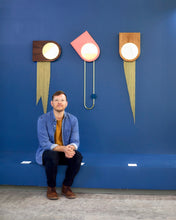 Lampe murale Manitoba - Noyer