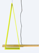 Dovell Hanging Lamp | Yellow with Maple