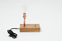 Koppa lamp - Walnut lamp with toggle switch